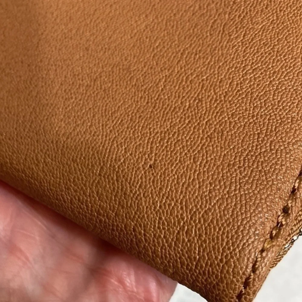 Michael kors brown leather wallet